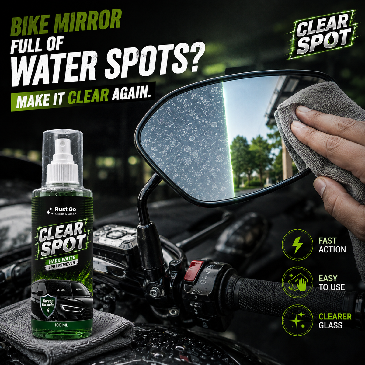 Clear Spot - Water Spots Remover