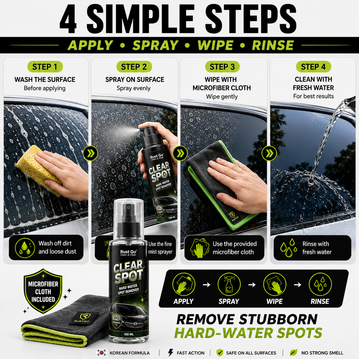 Clear Spot - Water Spots Remover